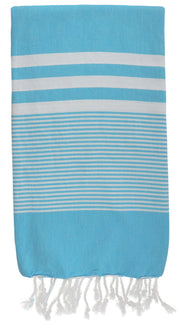 Oversize Peshtamel Turkish Towel - Turquoise